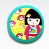 Kimmi Junior Accessoires   Leila - Miroir De Poche 65*65 Kimmi Junior