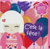 Kimmi Junior Accessoires   Carte Double � Paillettes Kiki C�est La F�te + 16 Stickers !  Kimmi Junior