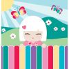 Accessoires Kimmi Junior  Carte Double � Paillettes + 16 Stickers ! H