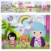 Accessoires Kimmi Junior  Stickers repositionnables et son livret Panoramique 