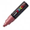 Posca 8mm (large)  Pc-8k Rouge M�tal