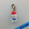 Munny World  Munny � Clipser Blanc, Chapeau Rouge, N�ud Papillon Bleu (2 � 3cm)