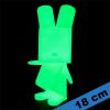 Moyens mod�les  Lapin Qbic Phosphorescent (18cm)
